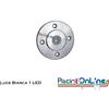 MINI PROIETTORE A LED PER PISCINA - COLORE FISSO BIANCO DA 1 E 3 SUPERLED