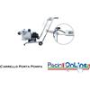 CARRELLO PER IL TRASPORTO DI POMPE ELETTRICHE PER PISCINA - UNIVERSALE CON INTERRUTTORE ON/OFF