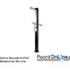 DOCCIA SOLARE IN PVC CON SERBATOIO DA 35 LITRI E SOFFIONE MOVIBILE