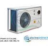 POMPE DI CALORE SILENZIOSE PER IL RISCALDAMENTO ACQUA DELLA PISCINA - 5 VERSIONI DA: 45-60-85-105 -105 TRIFASE - MC/H