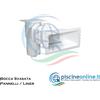 SKIMMER A BOCCA SVASATA PER PISCINE A PANNELLI / LINER + PROLUNGA IN DUE PARTI - FORNITURA PER ISTALLAZIONE COMPLETA
