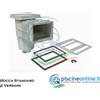 SKIMMER A BOCCA STANDARD - 2 VERSIONI CON O SENZA INSERTI IN OTTONE