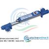 STERILIZZATORE UV-C IN ACCIAIO INOX 316L - PURIFICATORE D'ACQUA A LAMPADA UV-C - 2 VERSIONI - 95 / 130 MCI