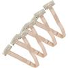 Luqeeg 4 Pezzi Fasce per il Lifting con Clip, Fascia Elastica Regolabile per il Sollevamento del Viso Istantaneo, Cinturino per il Sollevamento Dell'allungamento del Viso a Forcina Invisibile