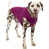 Kurgo Core Sweater - Maglione per Cani per Clima Freddo in Tessuto in Pile Lavorato a Maglia, con Collo Regolabile, Dettagli Riflettenti e Lavabile in Lavatrice - Viola Heather - L