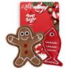 ALL FOR PAWS AFP Happy Holidays 2-Pack Peperkoekman & Vis