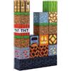 Paladone Luce Minecraft Blocchi Costruisci e Illumina, Decorazione per Camera da Letto di Gamer