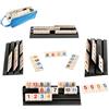 KINDLUME Rummy Okey Con Numeri, Gioco Da Tavolo Strategia, Porta Carte Da Gioco, Rummy Gioco Da Tavola, 114 Portacarte & 4 Portacarte, Gioco Viaggio per 2-4 Giocatori, Famiglia e Amici (Nero)