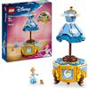 LEGO | Disney Princess Abito di Cenerentola - Giochi Fantasy per Bambine e Bambini da 9 Anni con Espositore Personalizzabile, Mini Bambolina e Personaggio di Gus - Idea Regalo Creativa - 43266