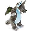 Zappi Co Peluche Morbido e Cuddly per Bambini - Parte della Collezione di Animali Safari, Perfetto per i Bambini (Dragon (Standing))