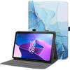 HGWALP Custodia universale per tablet da 9,9.7,10.1,10.2,10.5,10.9,11 pollici,Multi-Viewing Angles Stand Cover con Cinturino per 9-11 pollici Tablet,con Fissaggio Regolabile Silicone Band-MBL