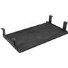 FRMSAET Accessori per mobili Accessori per Ufficio 53 cm/ 60 cm/ 76 cm Cassetto per Tastiera Vassoio Supporto in Legno sotto la scrivania Piattaforma Regolabile in Altezza. (60 cm, Roccia Nera)