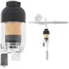 ABEST Filtro aerografo, mini filtro dell'aria in linea, separatore dell'acqua, filtro per trappola, filtro olio, si collega su aerografi e tubi con filettatura da 1/8 per connettore G1/8
