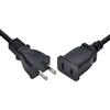 chenyang CY USA Outlet Saver Power Extension Cord Cable 2-prong 2 Outlets for NEMA 5-15P to NEMA 5-15R 50cm by CHENYANG