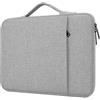 ProElife Custodia per laptop da 13 pollici per MacBook Air 2025-2022 da 13,6 M4/M3/M2 Chip e iPad Pro 13 M5/M4 accessorio da viaggio impermeabile borsa multifunzionale per il trasporto (grigio)
