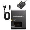 Kioylmo Caricabatterie MH-25/25a per batteria Nikon EN-EL15 EL15a EL15b EL15c compatibile con fotocamera Nikon D500 D600 D610 D750 D780 D800 D810 D850 D7000 D7100 D7200 Coolpix Z5 Z6 Z7 Z8 V1