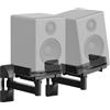 PUTORSEN Supporto da parete per altoparlante - Supporto universale completamente regolabile, da parete, 2 scatole di supporto a parete, può contenere fino a 25 kg