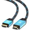 Ultra HDTV Cavo HDMI 4K Ultra HDTV - Cavo HDMI 2.0b ad alta velocità da 20 metri - 18 GBit/s - 4K@60Hz (senza vibrazioni) - risoluzione fino a 4096x2160 - con chip amplificatore
