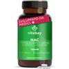 Vitabay NAC 600 mg alto dosaggio - 120 capsule vegane | N-Acetil-L-Cisteina, aminoacido solforato - testato in laboratorio in Germania & senza additivi - scorta 4 mesi