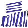 AiQInu Kit Smontaggio Plastiche Auto 12 Pezzi, Kit Smontaggio Pannelli Auto, Leve Plastica Smontaggio Auto per Pannelli Auto Autoradio Cruscotto (Blu)