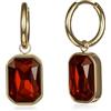 TG. Taglia unica) Amazon Collection Orecchini Huggie in Oro Giallo 9