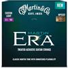 MARTIN - MP353T, Corde Per Chitarra Acustica ERA Custom Light, Phosphor Bronze Round Wound, Scalatura 11-52, Set 6 Corde