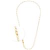 Jewels by Leonardo, collana Tory, lunga catena in acciaio inox dorato, con maglie grandi e ariose, a forma di rombo morbido - 80 cm di lunghezza - Gioielli regalo per donne - 024920, 80 cm, Acciaio