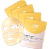 MY SOS BEAUTY 4 Maschere alla Vitamina C e Collagene - Anti-Macchie & Illuminanti - My SOS Beauty - Maschera Hydrogel Viso con Arbutina & Liquirizia - Trattamento Illuminante e Anti-Iperpigmentazione