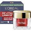 L'Oreal Paris L'Oréal Paris - Trattamento profondo viso anti-invecchiamento, ricarica crema da giorno tripla azione, con acido ialuronico, Pro-retinolo e vitamina C, tutti i tipi di pelle, Revitalift Laser X3, 50