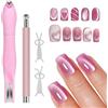 Xanthelle Cat Eye Magnet, 3-in-1 Kit Magnetico per Gel Cat Eye con Dual Pen e Guida Bunny, Accessori per Design Unghie Gel e Nail Art