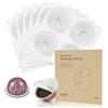 Kikiwell 100 Coperchi In Alluminio Per Capsule VertuoLine - Ricaricabili E Riutilizzabili - Compatibili Con Macchine Nespresso VertuoLine (64mm) - 5