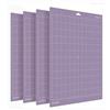 Mayting 4PCS Tappetini da Taglio per Cricut, Tappetini di Ricambio per Cricut Explore Air 2/Air/One/Maker, (StandardGrip, LightGrip, StrongGrip, FabricGrip) 12x12 Pollici Tappetino Resistente per Cricut (E)