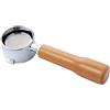 TopHomer Caffè 51 millimetri senza fondo Portafilter in acciaio inox macchina da caffè per DeLonghi 311GR-310GR/ECO310/EC200/EC221/EC0310/EC330/EC152/EC156B/ECP35.31/ECP36.31