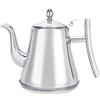 Yuecoom Teiera in acciaio inossidabile con infusore rimovibile, bollitore per tè,Bollitore per Acqua Adatto a Tutti i Tipi di Cucine,Bollitore Retrò (2,0 litri)