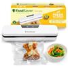 FoodSaver Macchina per sottovuoto per uso quotidiano, mantiene il cibo fresco fino a 5 volte più a lungo*, design compatto per una conservazione efficiente, con 5 sacchetti sottovuoto (0,94 L e 3,78