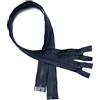 KGS Cerniere divisibili, chiusura lampo da 5 mm, in plastica per giacche, 2 pezzi per confezione (blu mezzanotte, 75 cm)