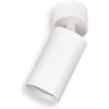 POPP® Applique di superficie orientabile GU10 incluso attacco GU10 max 50 W bianco e nero (bianco)