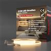 Shine Decor Striscia LED COB da 10 m, AC 220 V, 230 V, IP65, impermeabile, SMD2025, 286 LED/m, ultra alta luminosità, per cucina, giardino, illuminazione a LED (10 m, bianco caldo, certificazione CE)