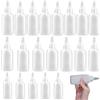Yuqilin 20 Pezzi Contiene 15 Squeeze Bottle 100 ML 5 Biberon da Cucina 50 ML Dosatore Olio Plastica Ketchup Biberon Cucina Sauce Squeeze Bottle per Liquidi Oli Salse Vernici Flaconi per Conservazione