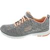 Skechers Flex Appeal 3.0-high Tides, Scarpe da Ginnastica Donna, Grigio, 37 EU