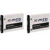 mtb more energy 2x Batteria NP-80 compatibile con Casio Exilim EX-G1, H5, H50, N1, N2, N10, N20, S5, S6, S7...vedi lista