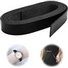TESSTSY Cuoio Al Metro 2 cm X 2 m, Striscia Di Cinghia in Pelle, Cinghie In Pelle Piatte per Cinture Fai Da Te, Cinture in Vita, Cinturini, Guinzagli per Animali Domestici, Cinture Intrecciate E Altro Ancora