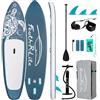 FEATH-R-LITE SUP Gonfiabile Adulti 150kg Tavola da Paddle Gonfiabile Stand Up Paddle Gonfiabile Tavola Surf Paddle Board con Accessori Completi per Tavola SUP