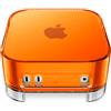 Spigen Classic C1 Cover con Supporto per filtro dell'aria integrato Compatibile con Mac mini M4 / M4 Pro Chip (2024) - Tangerine