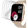 SRSRROP Pellicola salvaschermo 5pcs per Popglory ‎P95 Smart Watch Trasparente TPU Pellicola Protettiva Schermo Touch Sensibile,qualità Premium HD Clear, Case-friendly, Auto Guarigione