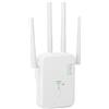 Mapille Ripetitore Wifi Potente Per Casa, Amplificatore WiFi Potente Extender WiFi 1200Mbps 5GHz & 2.4GHz Dual Band con Porta WAN, Porta LAN, Compatibile con Modem Router (Bianco)