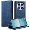 Phernykas Cover per Xiaomi Redmi Note 14 Pro 5G/Redmi Note 14 Pro Plus Libro Pelle Portafoglio, [Porta Carte] [Magnetica] Custodia Cellulare Protection Leather Case, Blu
