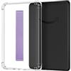 MoKo Custodia per Kindle 6 (11ª gen, 2024/2022), Taro Viola | Cover posteriore in TPU ultra sottile, Flessibile e Trasparente con Cinturino da polso