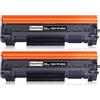 HenceBuy (Con Chip 142A W1420A Nero Toner di Cartuccia Compatibile per HP 142X W1420X Cartucce di Toner per LaserJet MFP M140w M140 M139w M139 M110w M110 Stampanti 1000 pagine, 2 Nero