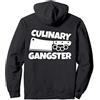 Culinary Gangster Home Chef Cook Gifts Culinary Gangster Chef Gift Felpa con Cappuccio